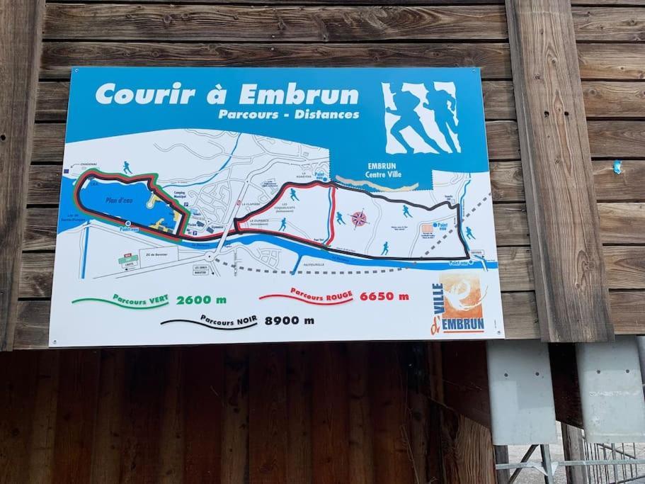 Appartement Au Plan D'Eau - Chez Laurence Embrun Exterior foto